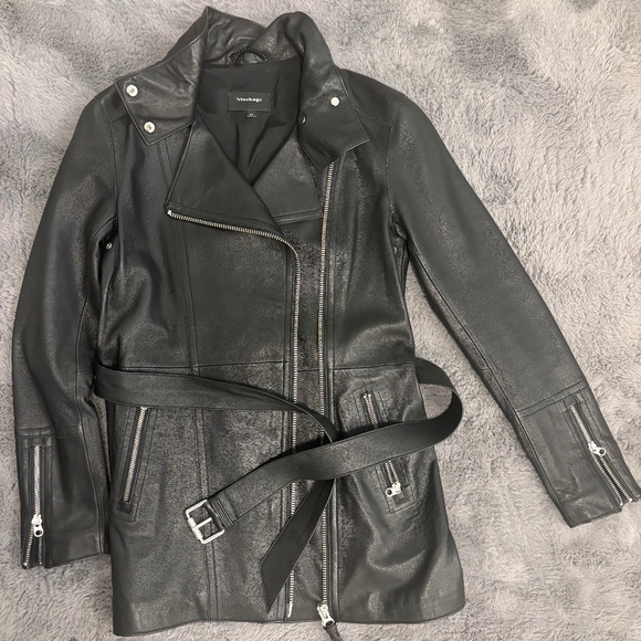 Mackage S leather jacket - Picture 1 of 7